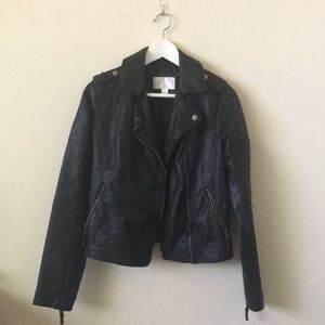 Target Xhilaration Vegan Leather Moto Jacket